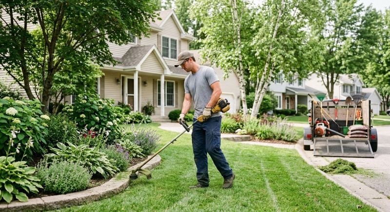 Lawn Care And Landscaping Service